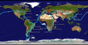 3. trip around the world